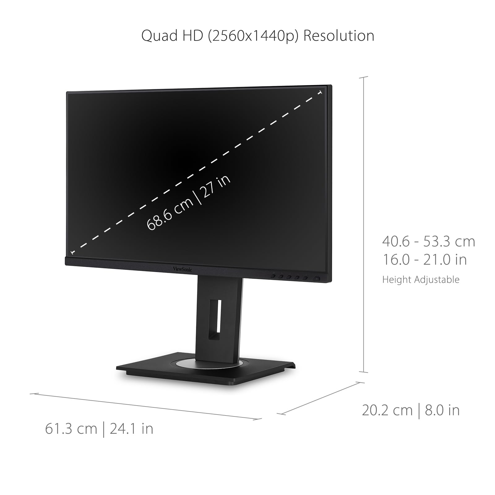 ViewSonic VA2756-2K-MHD 27インチモニター Amazon.com: ViewSonic VA2756-MHD 27-inch 1920 x 1080 Full HD